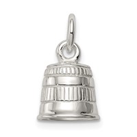 Sterling Silver Thimble Charm view 4