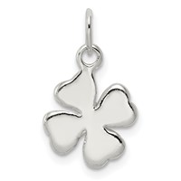 Sterling Silver 4 Leaf Clover Charm view 1