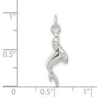 Sterling Silver Seal Charm view 3