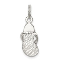Sterling Silver Flip Flop Charm view 4