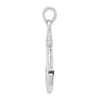 Sterling Silver Anchor Pendant view 2