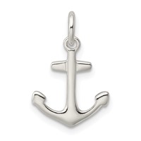 Sterling Silver Anchor Charm view 4