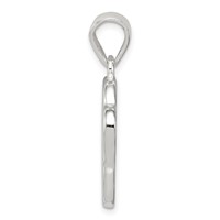 Sterling Silver Paw Pendant view 2