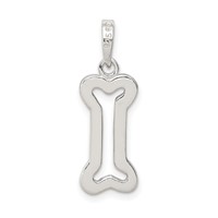 Sterling Silver Bone Pendant view 4
