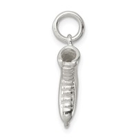 Sterling Silver Ice Skate Charm view 2