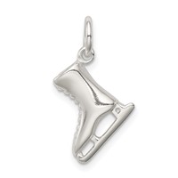 Sterling Silver Ice Skate Charm view 4