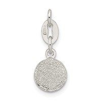 Sterling Silver Enameled Soccer Ball Charm view 4