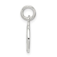 Sterling Silver Enameled Soccer Ball Charm view 2