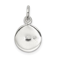 Sterling Silver Enameled Soccer Ball Charm view 4