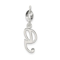 Sterling Silver Letter G Initial Charm view 4