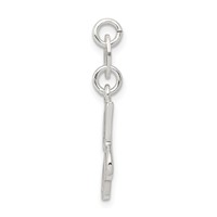 Sterling Silver Letter J Initial Charm view 2
