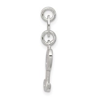 Sterling Silver Letter L Initial Charm view 2