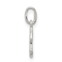 Sterling Silver Letter C Initial Charm view 2
