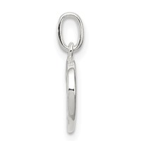 Sterling Silver Letter D Initial Charm view 2