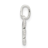 Sterling Silver Letter E Initial Charm view 2