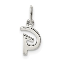 Sterling Silver Letter G Initial Charm view 3