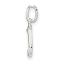 Sterling Silver Letter J Initial Charm view 2