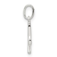Sterling Silver Letter K Initial Charm view 2