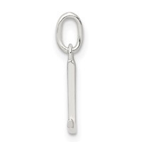 Sterling Silver Letter L Initial Charm view 2