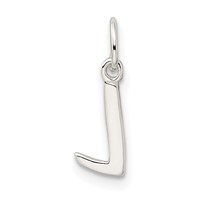 Sterling Silver Letter L Initial Charm view 3