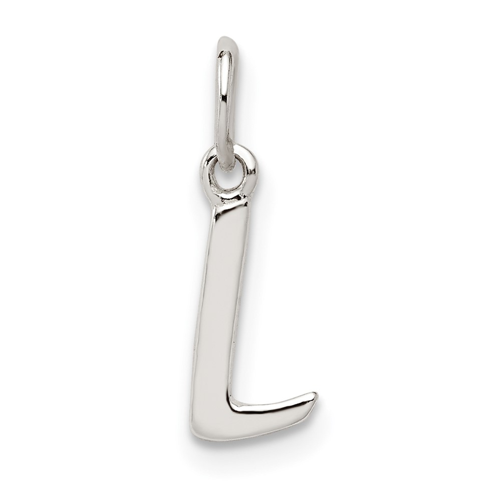 Sterling Silver Letter L Initial Charm