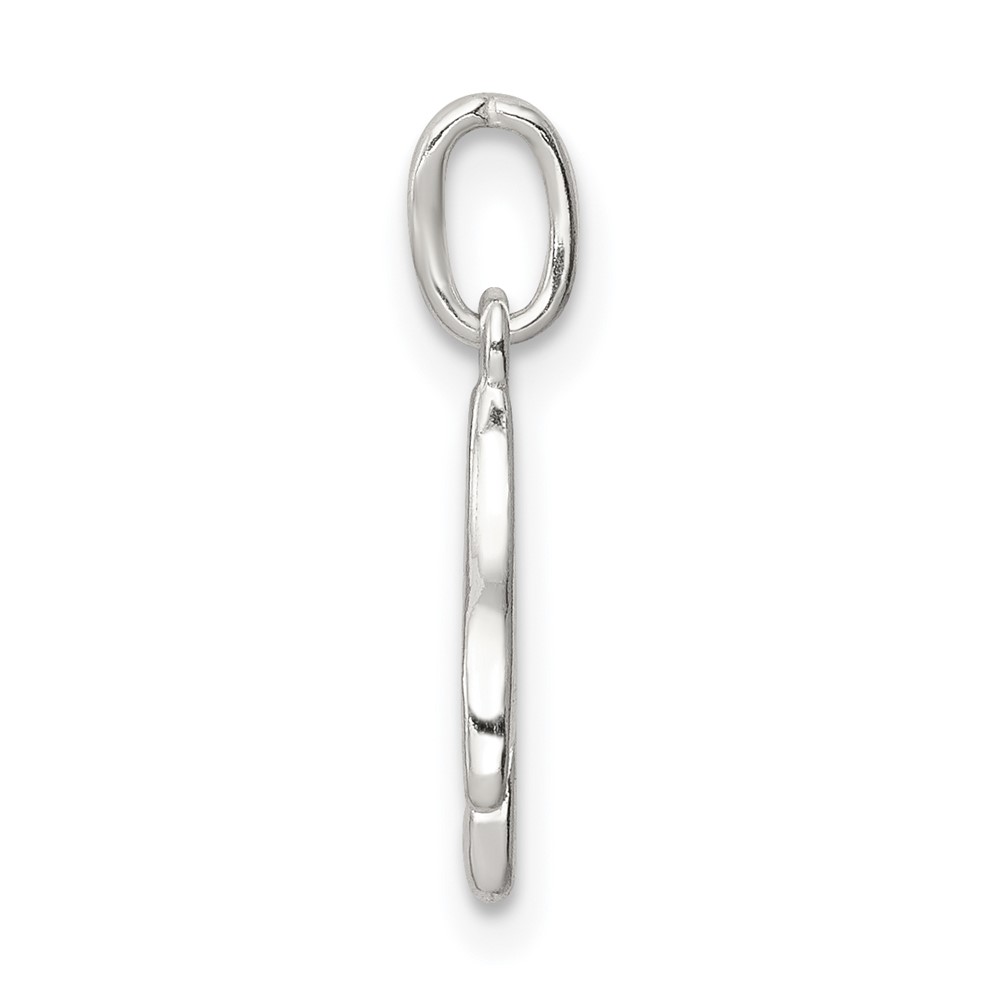Sterling Silver Letter M Initial Charm (QC6511M)