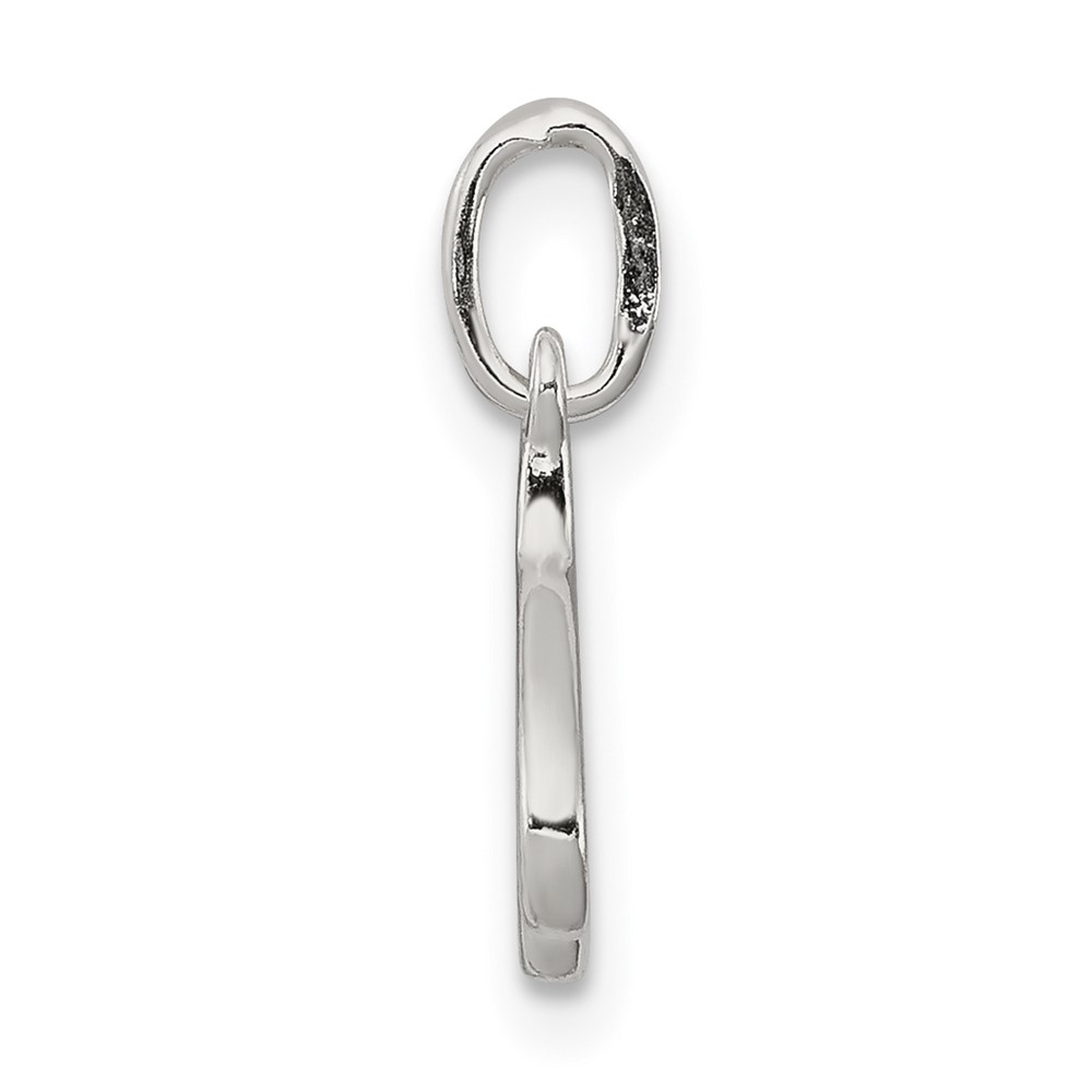 Sterling Silver Letter N Initial Charm (QC6511N)