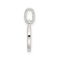 Sterling Silver Letter O Initial Charm view 2