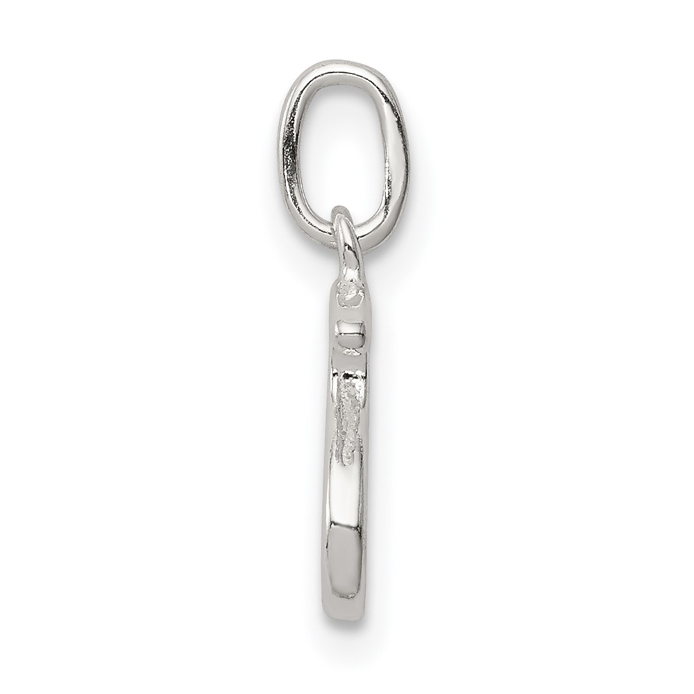 Sterling Silver Letter S Initial Charm (QC6511S)