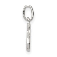 Sterling Silver Letter S Initial Charm view 2