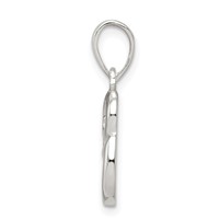 Sterling Silver Letter G Initial Pendant view 2