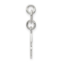 Sterling Silver Letter C Initial Charm view 2