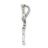 Sterling Silver Antiqued Cross Slide view 2