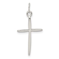 Sterling Silver Passion Cross Charm view 1