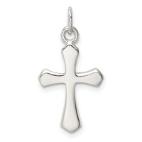 Sterling Silver Passion Cross Charm view 4