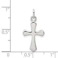 Sterling Silver Passion Cross Charm view 3