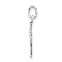 Sterling Silver Antiqued Celtic Cross Charm view 2