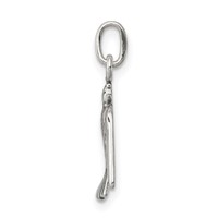 Sterling Silver Antiqued Dove Charm view 2
