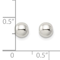 Sterling Silver Polished Two Piece Bead Set view 3