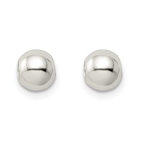 Sterling Silver Polished Two Piece Bead Set view 1
