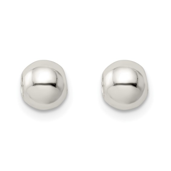 Sterling Silver Polished Two Piece Bead Set