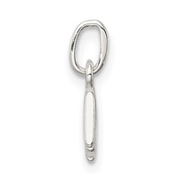 Sterling Silver Polished Mom Charm view 2