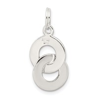 Sterling Silver Best Friends Charm view 4