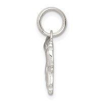 Sterling Silver Polished Boy and Girl Charm view 2