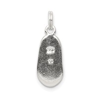 Sterling Silver Polished Shoe Charm view 4
