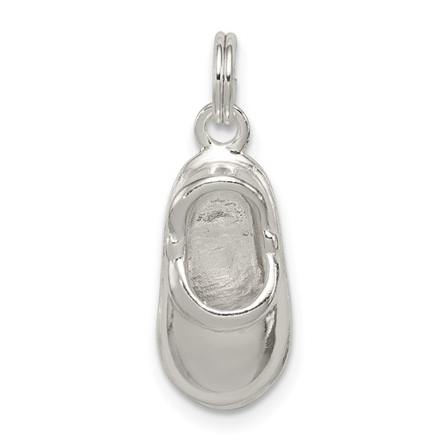 Sterling Silver Polished Shoe Charm