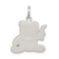 Sterling Silver Enameled Panda Bear Charm view 4
