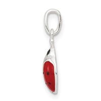Sterling Silver Enameled Lady Bug Charm view 2