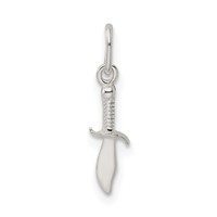 Sterling Silver Knife Charm view 4
