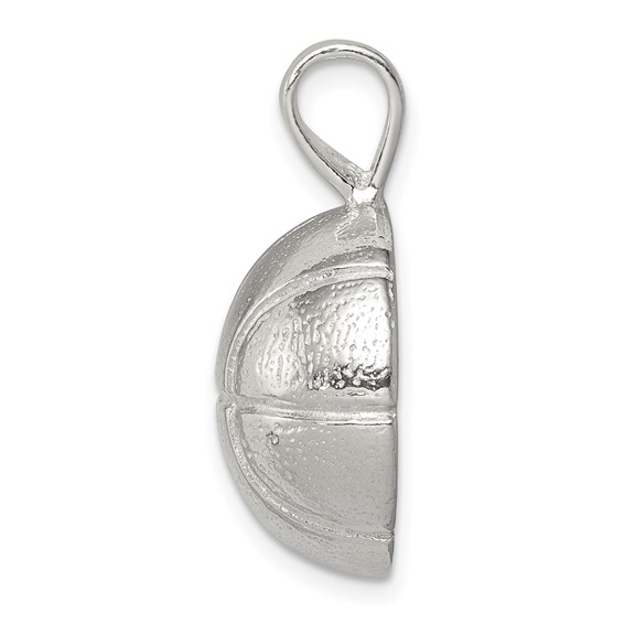 Sterling Silver Basketball Charm